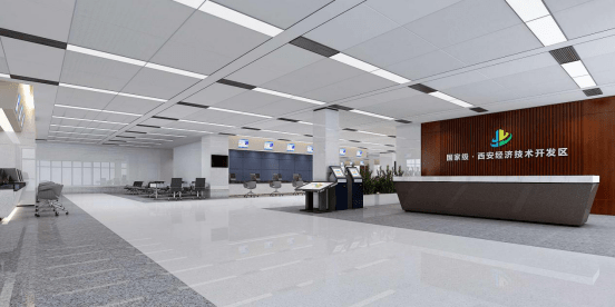 經開區涇渭新城政務服務分中心裝飾工程即將圓滿竣工，高效便民服務蓄勢待發